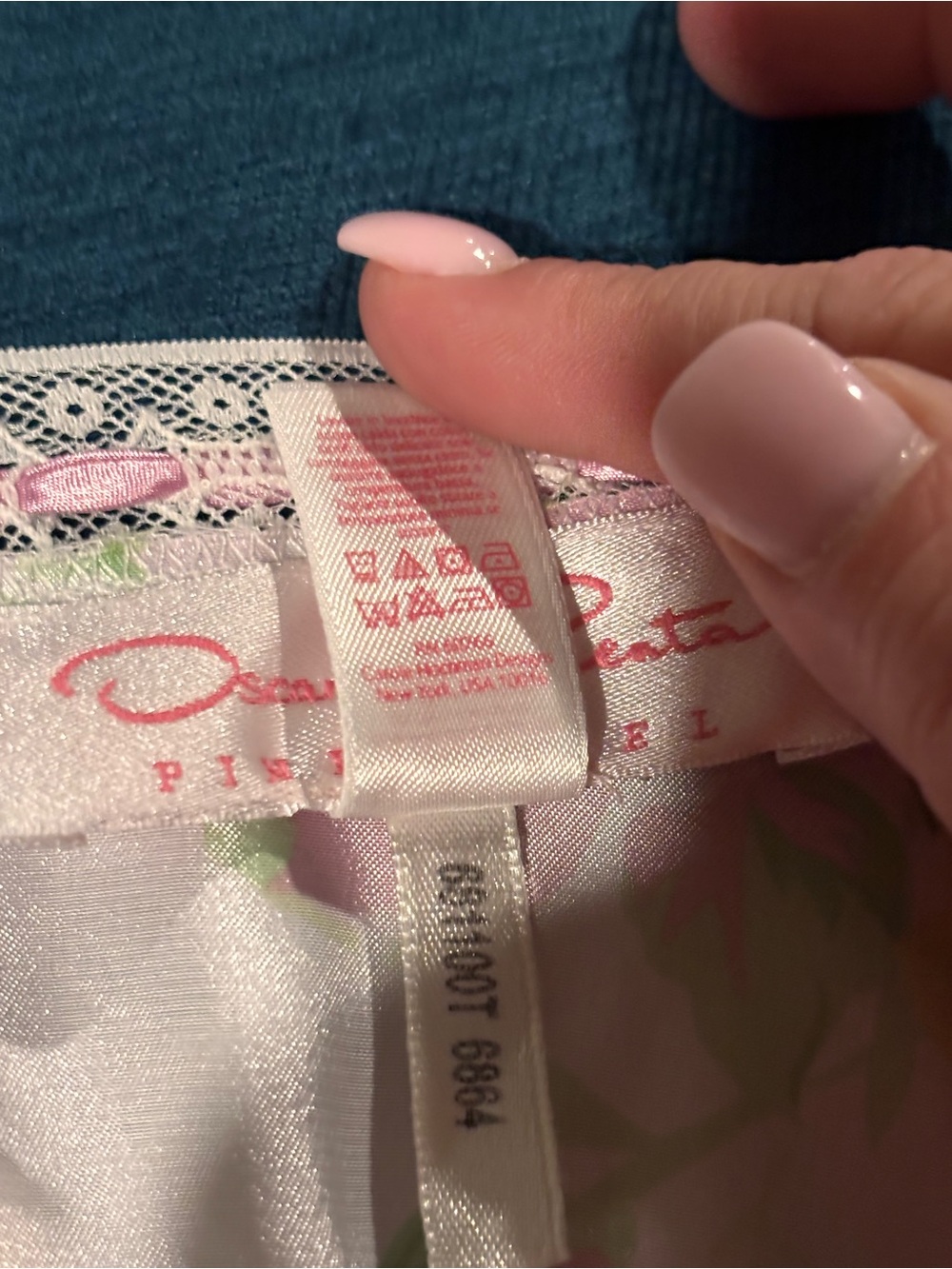 Oscar de la Renta Pink Label chemise/nightgown - Picture 4 of 6